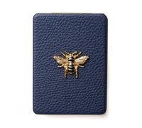 Alice Wheeler Bee Design Luxury Compact Mirror - Navy