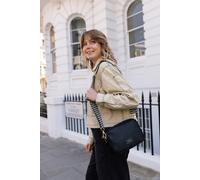 (Black) Alice Wheeler Soho Double Zipped Bee Bag