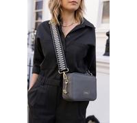 Alice Wheeler Camera Crossbody Soho Bag Double Zipped with 2 straps and bee attachment (Slate)