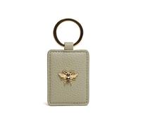 Alice Wheeler Bee Keyring - Vegan Leather with Gold Bee Charm Bag or Key Accessory (Pistachio)