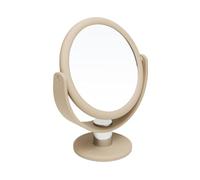Alice Wheeler Boxed Soft Touch Vanity Mirror 1x / 7x magnification (Stone)
