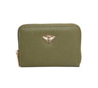 Alice Wheeler Bromley Purse Credit Card Holder Vegan Leather Olive
