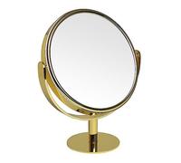 Alice Wheeler Chrome Beauty 25 x Magnification Mirror Gold