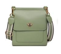 Alice Wheeler Large Bloomsbury Bag - Green - Size: One Size