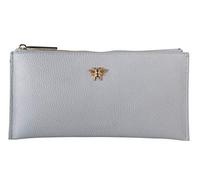 Alice Wheeler Large Slim Bumble Bee Coin and Card Purse (Grey)