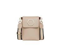 ALICE WHEELER LONDON Brompton Phone Cross Body Bag in Stone ALICE WHEELER LONDON Stone One Size