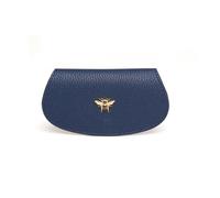 ALICE WHEELER LONDON Glasses Lens Case in Navy ALICE WHEELER LONDON Navy One Size