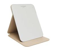 Alice Wheeler London Vegan Leather Boxed Folding Travel Vanity Mirror (Stone)