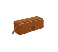 ALICE WHEELER LONDON Women's Kensington Suede Small Train Case in Brown ALICE WHEELER LONDON Brown One Size