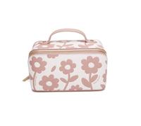 ALICE WHEELER LONDON Women's Pink Floral Mini Train Case ALICE WHEELER LONDON Pink