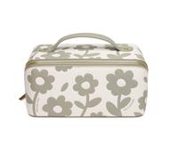ALICE WHEELER LONDON Women's Pistachio Floral Train Case in Light Green ALICE WHEELER LONDON Light Green