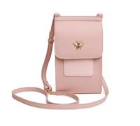 Alice Wheeler Mini Bloomsbury Cross Body Bag - Pink