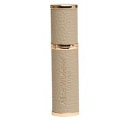 Alice Wheeler Perfume Atomiser, Refillable Perfume Bottle with Gift Box London - Vegan Leather (New Stone)