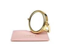 Alice Wheeler Pink Handbag 7x magnifying mirror and pouch