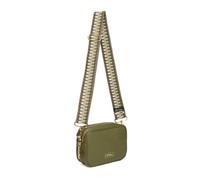 Alice Wheeler Soho Duel Compartment Camera Cross Body Bag with 2 Straps and Bee Attachment Shoulder Bag for Ladies (Olive)