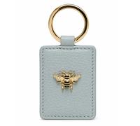 Alice Wheeler Vegan Leather Gold Bee Keyring Bag Charm - Duck Egg
