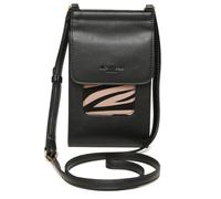 Alice Wheeler Vegan Leather Mini Bloomsbury Crossbody Phone Bag Bee (Zebra)