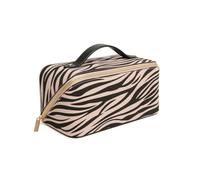Alice Wheeler Zebra Medium Train Case