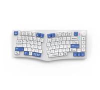 Alice75 Three Mode Mechanical Keyboard Hot Swap Wireless Gaming Keyboard For PC Gamer Accessories(WHITE BLUE)