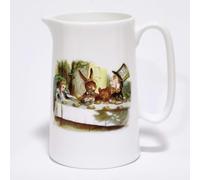 Alice's Adventures in Wonderland - Tea Party Design - Fine Bone China Jug (One Pint Class (Approx 550 ml))
