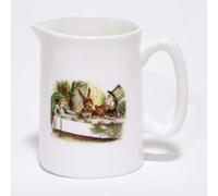 Alice's Adventures in Wonderland - Tea Party Design - Fine Bone China Jug (Quarter Pint Class (Approx 135 ml))