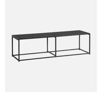 Alice's Garden Sweeek. 140Cm Urban-Style Tv Unit Metal Industrielle Black 140X40X40 Cm