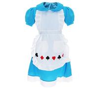Alice's Wonderland Dress - Large - Fancy Dress Costume for Children - Perfect For World Book Day and Other Fancy Dress Parties and Events