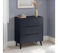 Alicia Chest - 3 Drawer - Small - Black