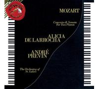 Alicia de Larrocha - Concerto & Sonata for 2 Pianos [New CD]