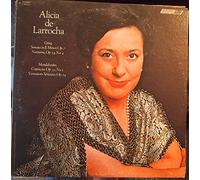 ALICIA DE LARROCHA - grieg: sonata in e mnior, op.7, mendelssohn: capriccio, op.33,no.1 LP