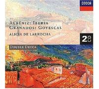 ALICIA DE LARROCHA - IBERIA/GOYESCAS 2 CD 19 TRACKS ALBENIZ/GRANADOS NEW