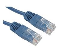 ALIDA SYSTEMS 0.5m Professional Network Cable - Premium Quality (26 AWG 100% Copper Wire) / CAT5e (enhanced) / RJ45 / Ethernet/Patch/LAN/Router/Modem / 10/100 â€¦ (1m, Blue)