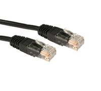 Alida Systems 25m Professional Network Cable - Black - Premium Quality (26 AWG 100% Copper Wire) / CAT5e (enhanced) / RJ45 / Ethernet/Patch/LAN/Router/Modem / 10/100