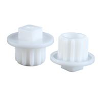 Alide 2 Pcs Meat Grinder Gear,Hand Blender Gear Replacement Part for A861203, 86.1203,420306564070,996500043314,9999990040