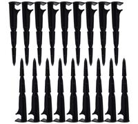 Alide 20 Pcs 16mm Drip Pipe Holder, Irrigation Drip Supports, Irrigation Support Posts, for Vegetable Gardens, Plants or Flower Beds(16cm)