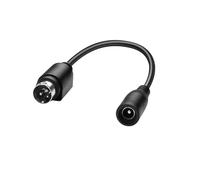 Alide 20CM 3 Pin DIN to 5.5X2.1mm DC Power Short Cable for CCTV Camera System Chargers Adapter Printers DVRs 12V 20AWG Copper Core