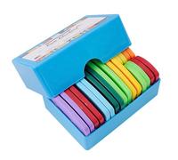 Alide 20Pcs Blocking Pins Colourful Knit Blockers Combs for Knitting Crochet Projects Blocking Mats Needlepoint Yarn Craft Tools