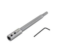 Alide 3/8 Inch Shank Forstner Drill Bit Extension - 169 mm Length, for Extra Deep Hole Milling and Openings