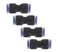 Alide 4 Pcs Pneumatic Connector Pneumatic Fittings Push In Quick Coupling 7mm for Air Quick Fittings