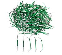 Alide 50 Pcs Treasury Tags, 4.5cm Document Fasteners for Paper Filing Organizing Office School Home Supplies