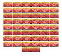 Alide 50 Pcs You Parked Like an Idiot Cards,Bad Parking Notice Cards, Funny Prank Violation Tickets