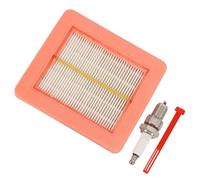 Alide A Set Of Air Filter,Lawn Mower Engine Filter for Honda GCV145-200 LA0 HRU19 HRN216 HRX217 HRG466 HRS216 HRC216 HRT216 HRZ216 17211-Z8B-901