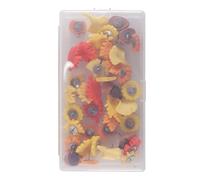 Alide Autumn Decorative Push Pins 40 Pcs Fall Cork Board Decorations Drawing Pins Thanksgiving Thumb Tacks Ginkgo Leaf Maple Leaf Acorn Cute Push Pin