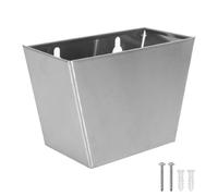 Alide Beer Bottle Cap Catcher Wall Mounted Bottle Top Bucket Stainless Steel Bottles Cap Storage Box