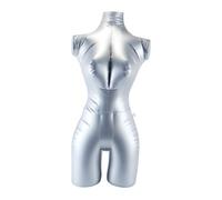 Alide Mannequin Model Display Stand,Female Mannequin Flexible Half Human Body Tool,Compact Portable Women's Clothing Display Stand,Dummy Torso Model