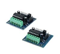 Alide Motor Driver L293D 4 Channel Mini Motor Drive Expansion Board Forward and Reverse Control PWM Speed Control DC 4.5V-36V