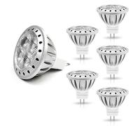 ALIDE MR11 GU4 Led Bulbs 3W,20W 35W Halogen Replacement Equivalent,2700K Soft Warm White,12V MR11 Low Voltage Bulb Spotlight for Outdoor Landscape Flood Track Lighting,Not Dimmable,250lm,30 Deg,6 Pack