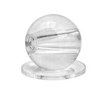 Alide Transparent Billiard Training Aid Pool Cue Hitting Practice Tool, Professional Billiard Stick Accuracy Tool Trainer Rod Exerciser Cue Ball,16mm