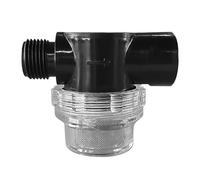 Alide Twist-On Water Strainer Filter with Stainless Steel Mesh, Pipe Water Pump Strainer, for Irrigation Garden