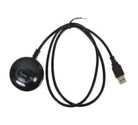 Alide USB 3.0 Extension Cable, 1m Type-A Male To Female Extension Dock Station for USB WiFi Adapter, Card Reader, Flash Drive, Hard Drive, Keyboard, Mouse, Printer